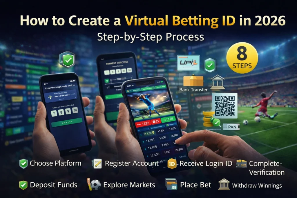 How to Create Virtual Betting ID Online Step by Step 2026