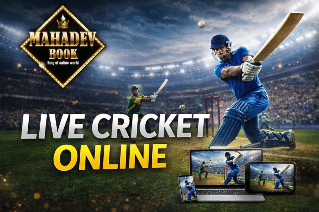 Mahadev Book Live Cricket Online Streaming Platform Logo