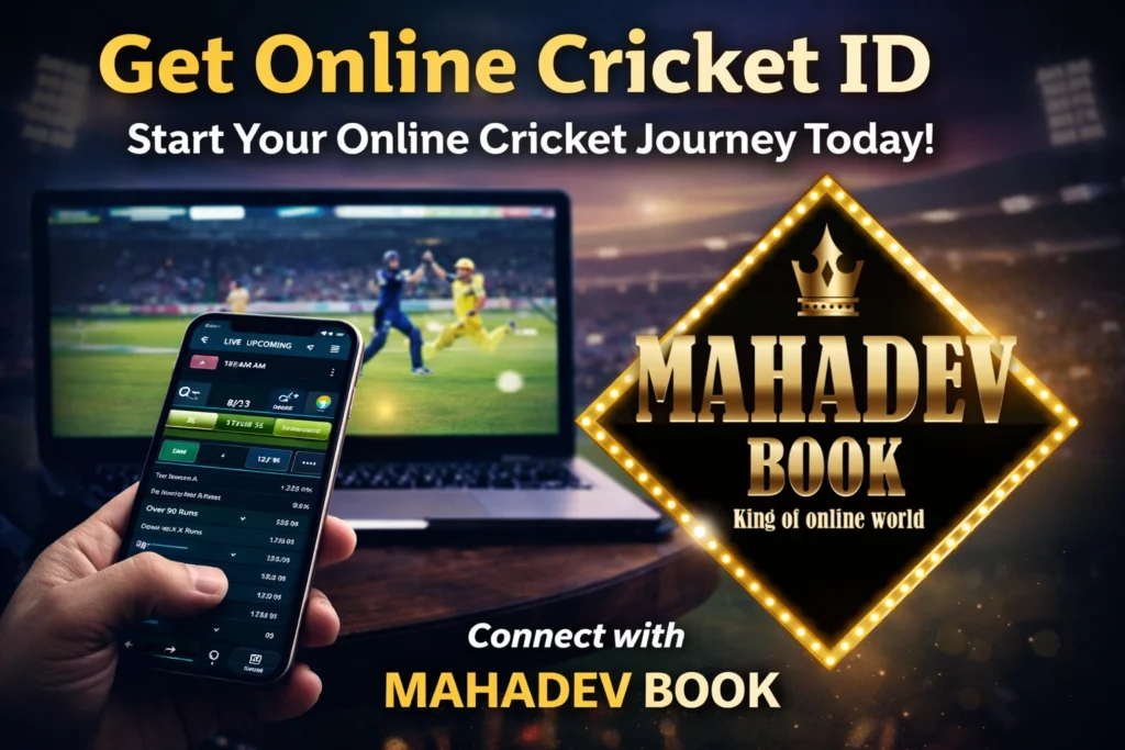 Mahadev Book Online Cricket ID Provider – King of Online World Logo 2026