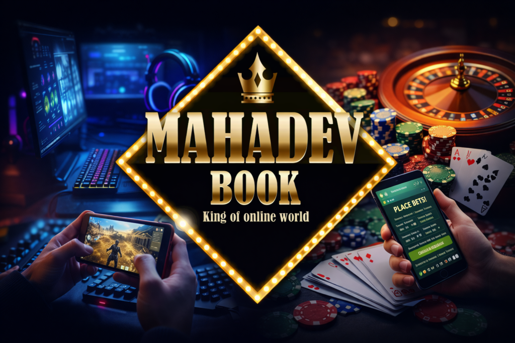 Mahadev Book online gaming and gambling platform logo