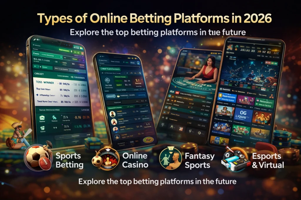 Types of Online Betting Platforms 2026 sports casino fantasy esports