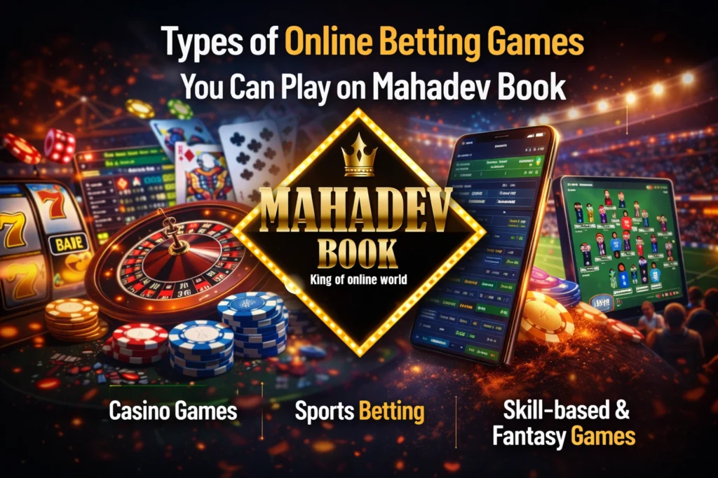 Mahadev Book best online betting platform with casino games, sports betting, secure payments, and bonuses