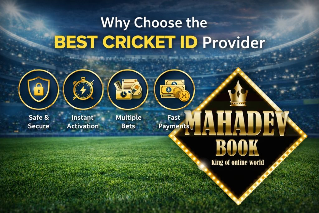 Best Cricket ID provider Mahadev Book secure online cricket betting platform