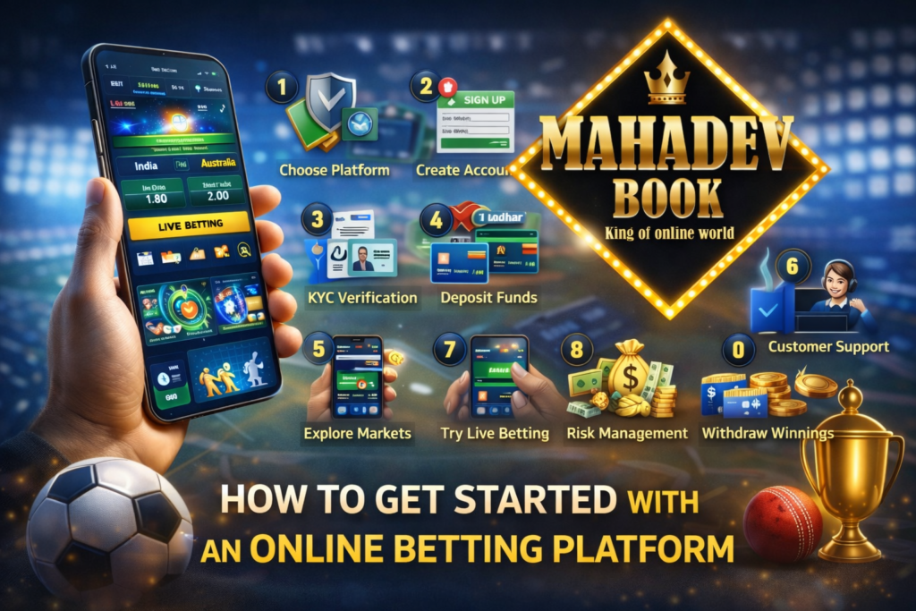 How to start online betting on Mahadev Book step by step guide with live betting and secure payments