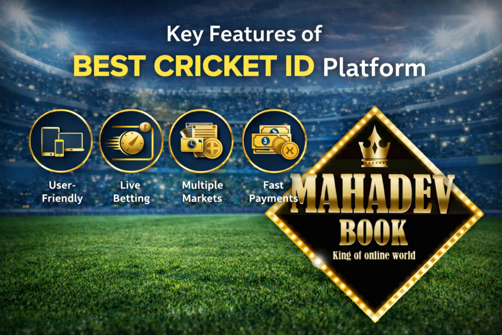 Key features of the best cricket ID platform Mahadev Book online cricket betting
