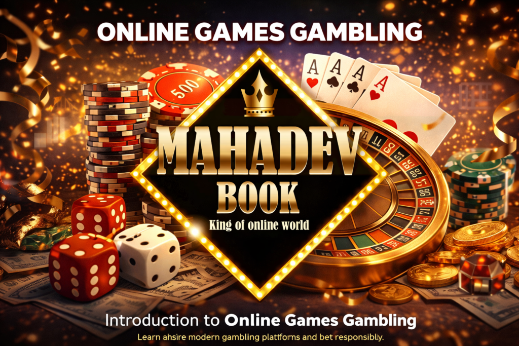 Mahadev Book online games gambling platform logo