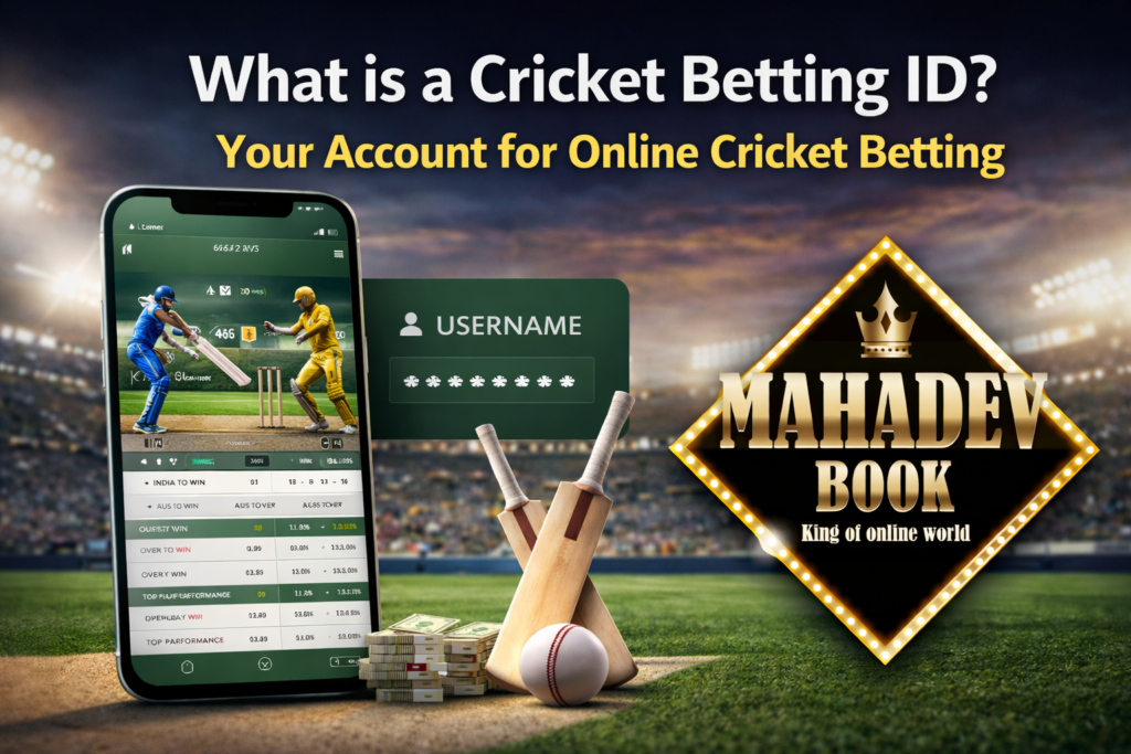 Mahadev Book Cricket Betting ID platform logo for online cricket betting