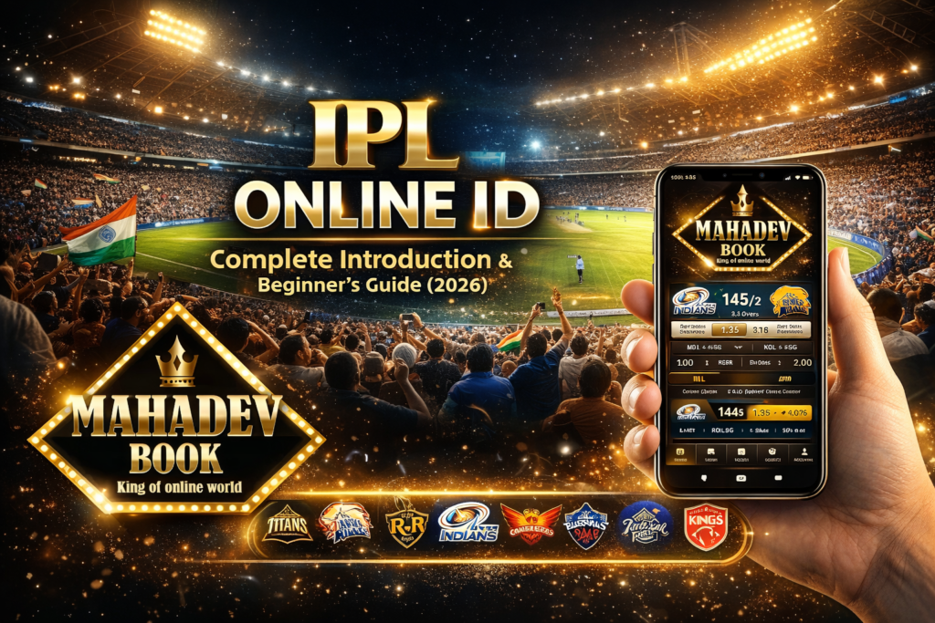 IPL Online ID 2026 Mahadev Book cricket dashboard live match access